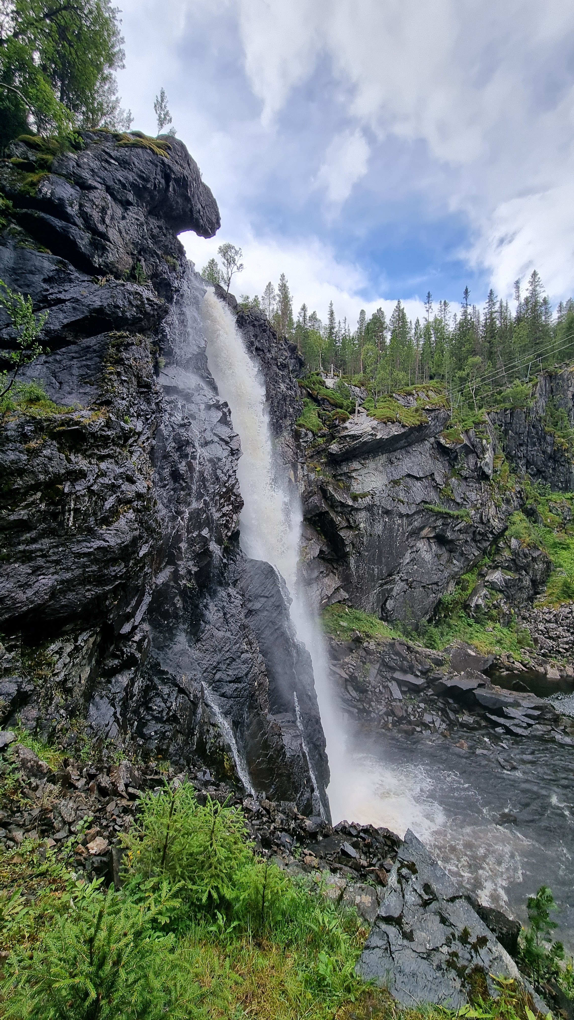 Vattenfallet Lilla Brudslöjan